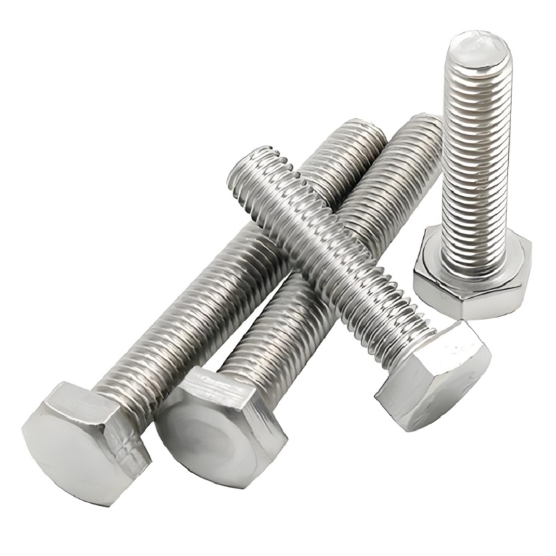 DIN 558 M5 to M36 Hex Head Screws Threaded up to The Head