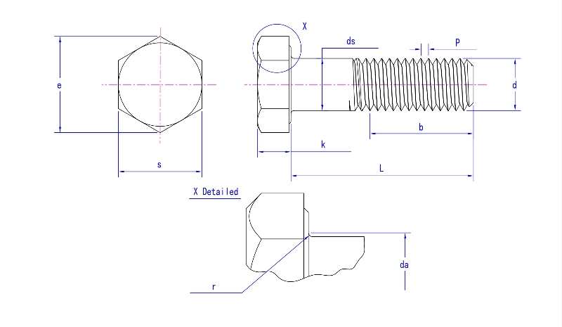 6 Sided Screw Head 6 Sided Screw Head