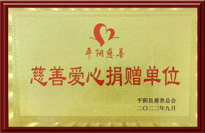 Pingyin County charitable charity donation unit