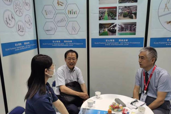 Jinan Star เข้าร่วมในนิทรรศการ Osaka Mechanical Elements ในญี่ปุ่นและนิทรรศการ Las Vegas Fastener ในสหรัฐอเมริกา Jinan Star เข้าร่วมในนิทรรศการ Osaka Mechanical Elements ในญี่ปุ่นและนิทรรศการ Las Vegas Fastener ในสหรัฐอเมริกา
