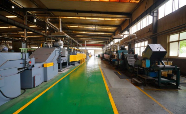 Panoramablick auf das Fabrikgelände