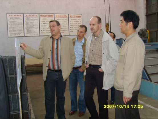 German customer KLEINSORGE (KVG) has long-term cooperation with Star and visited our company German customer KLEINSORGE (KVG) has long-term cooperation with Star and visited our company
