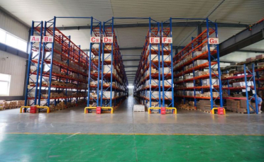 Panoramablick auf das Fabrikgelände