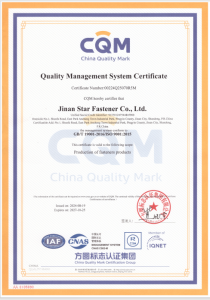 Certificado del Sistema de Gestión de Calidad