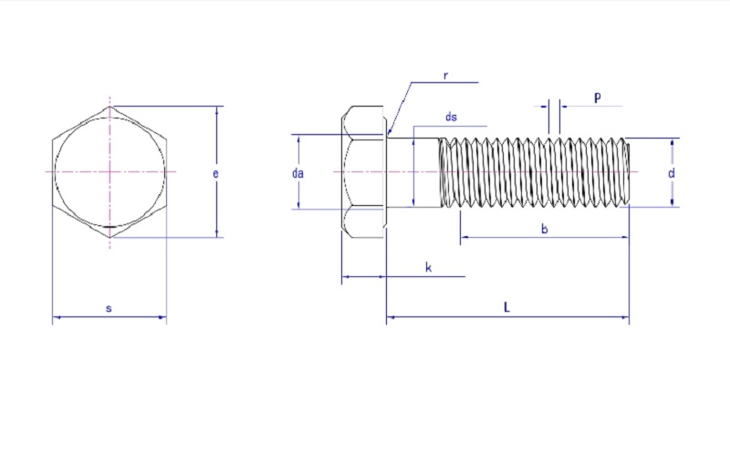 JIS B1180 Bolt JIS B1180 Bolt