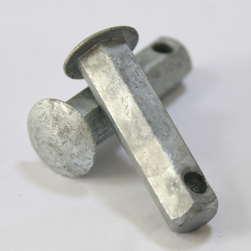 M13×51 Flat Round head Clevis Square Pin With Hole