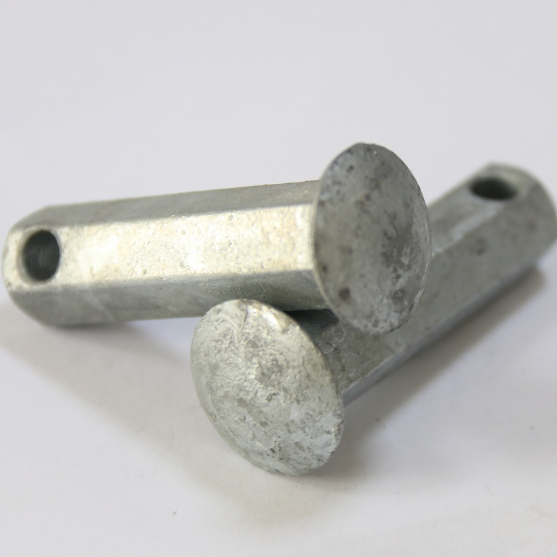 M13×51 Flat Round head Clevis Square Pin With Hole
