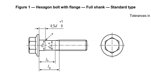 ISO 4162 Hex Head Flange Bolts-Small Series ISO 4162 Hex Head Flange Bolts-Small Series