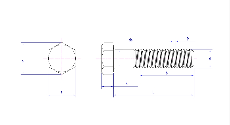 ASME B18 2.1 Bu lông ASME B18 2.1 Bu lông