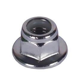 DIN 6926 Hexagon Flange Nylon insert Lock Nuts DIN 6926 Hexagon Flange Nylon insert Lock Nuts