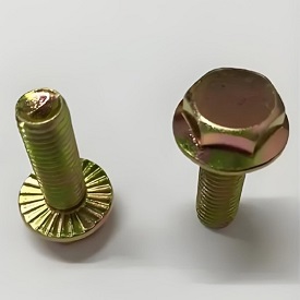 QC-T 340 Hexagon Bolts with Serrated Flange for Automobile QC-T 340 Hexagon Bolts with Serrated Flange for Automobile