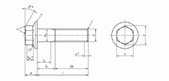 Small Head Flange Bolts Small Head Flange Bolts