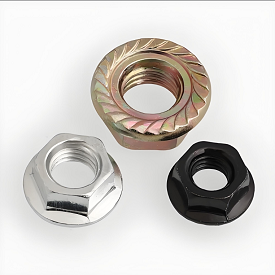 IFI 145 Hexagon Flange Nuts  IFI 145 Hexagon Flange Nuts
